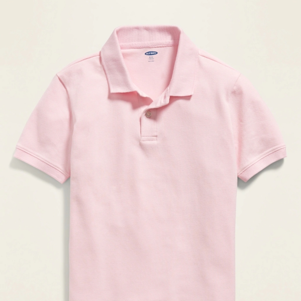 Boy's Pink Polo Shirt